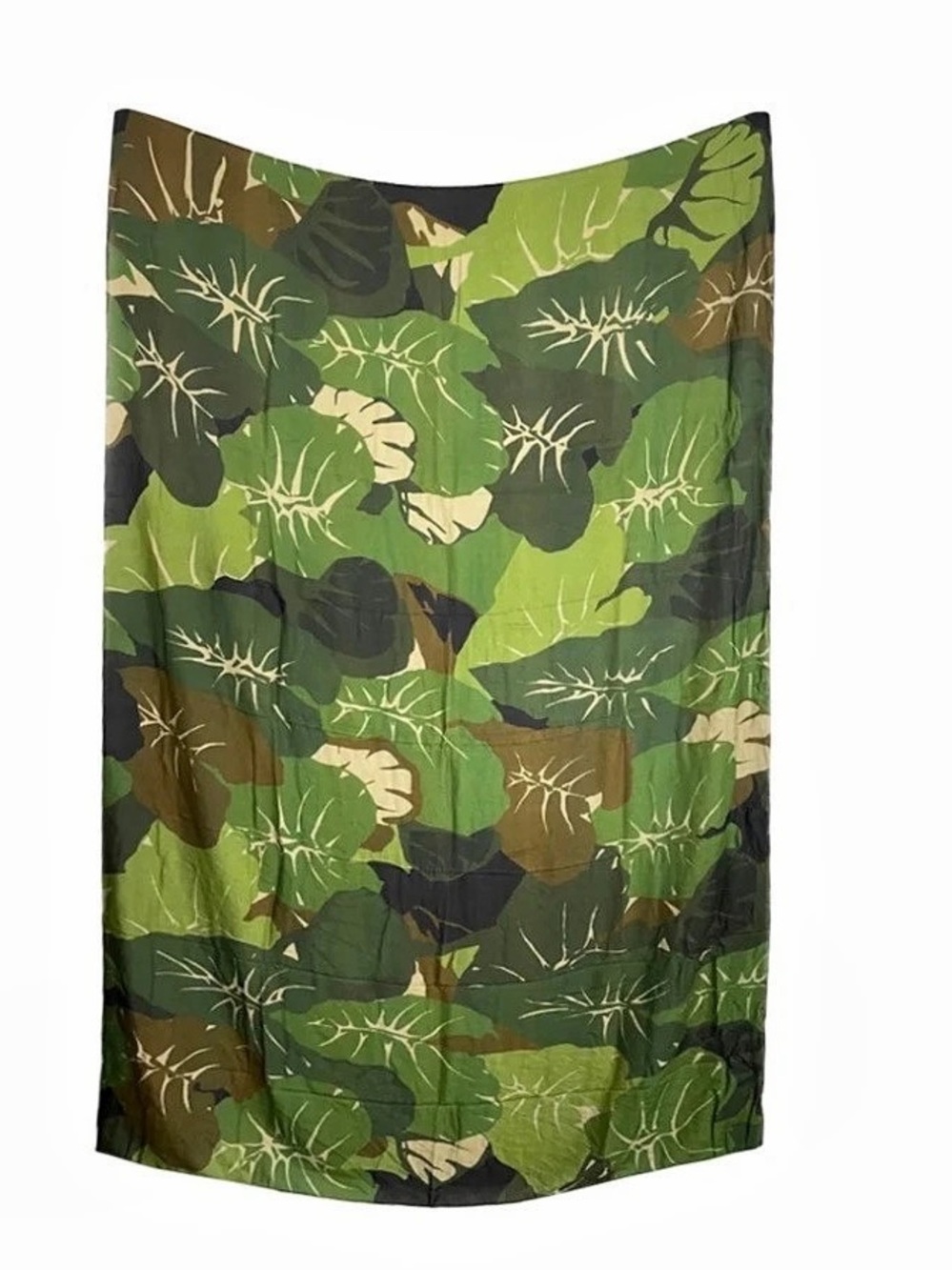 Paradise Now Kalofluage Pareo Camo Pareo in Green & Brown Like New